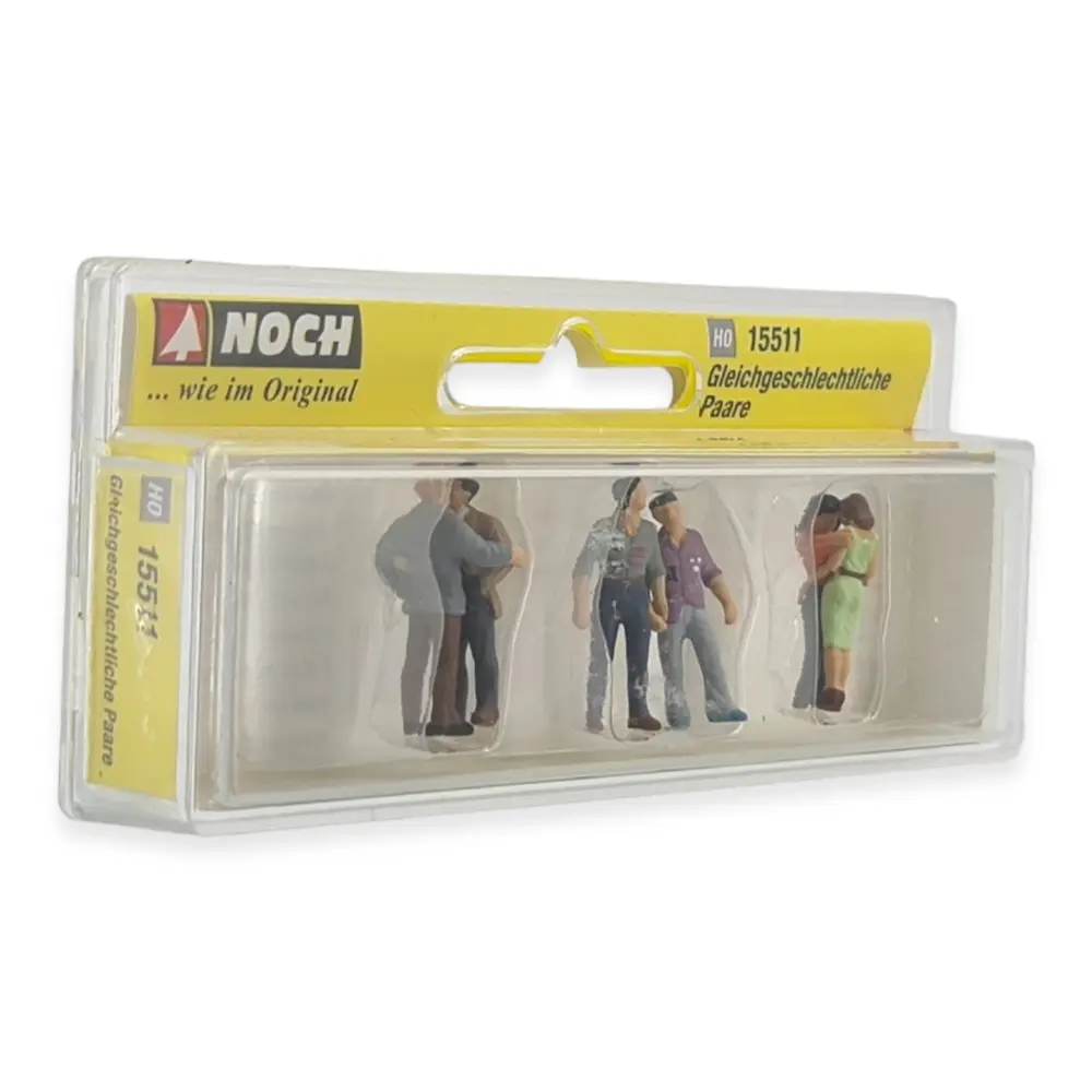 Pack de 3 couples de même sexe NOCH 15511 - HO : 1/87ème - 2