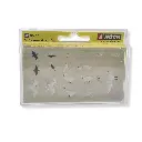 Lot de 17 animaux / Cygnes et canards  Noch 15774 - HO 1:87 - 2