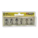 Lot de 6 employés dans l'exploitation minière Noch 15042 - HO 1:87 - 2