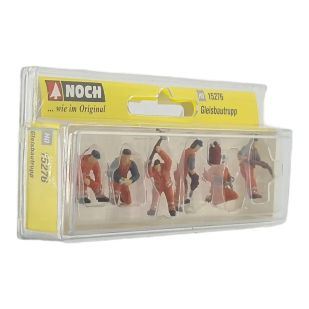 Equipe de poseurs de voies - Noch 15276 - HO 1/87e - 3