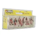 Equipe de poseurs de voies - Noch 15276 - HO 1/87e - 3