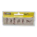 Lot de 6 modèles nues NOCH 15949 - HO 1/87 - 2