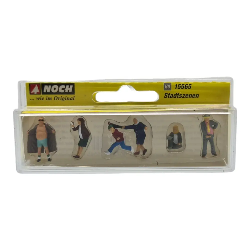Lot de 6 personnages "scènes en ville" NOCH 15565- HO 1/87 - 2