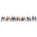 Lot de 30 personnages assis - Noch 16045 - HO 1/87 - 2