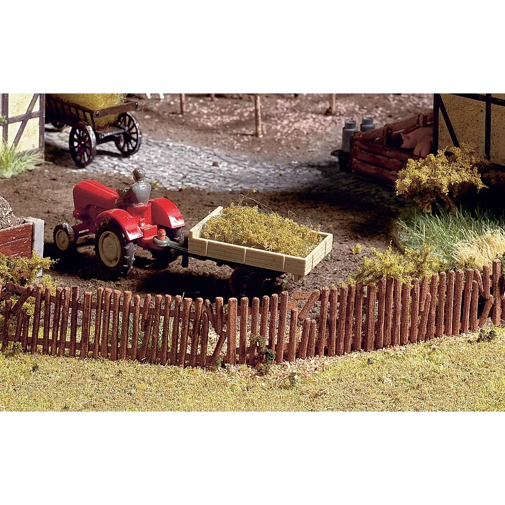 Kit Clôtures délabrées Noch 13060 - HO 1/87 - 16 x 910 mm - 4