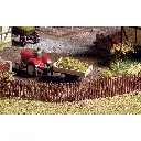 Kit Clôtures délabrées Noch 13060 - HO 1/87 - 16 x 910 mm - 4