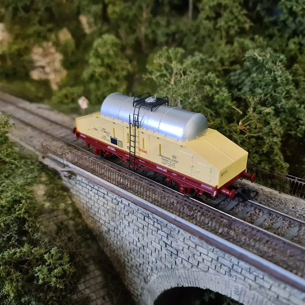 Wagon laitier "beurre frais" Novateur modèles 50005 - HO 1/87 - SNCF - EP III - 4