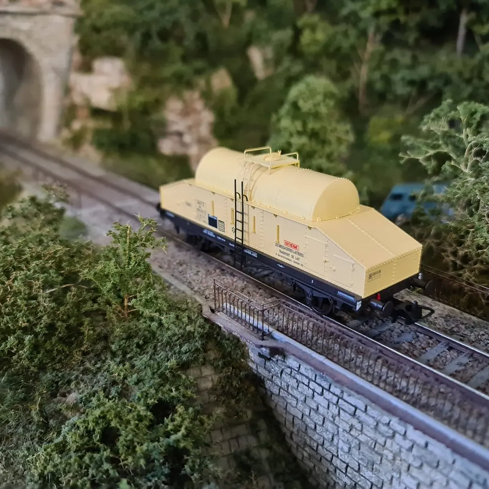 Wagon laitier "beurre frais" Novateur modèles 50008 - HO 1/87 - SNCF - EP III - 4