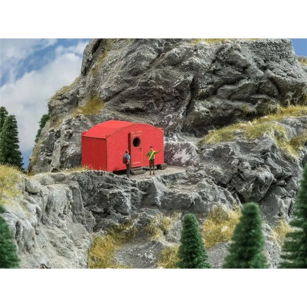 Le Bivouac "Arrête du Jubilée" NOCH 14238 - HO 1/87 - 58x31x36mm - 2