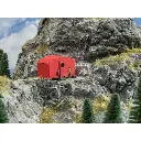 Le Bivouac "Arrête du Jubilée" NOCH 14238 - HO 1/87 - 58x31x36mm - 2