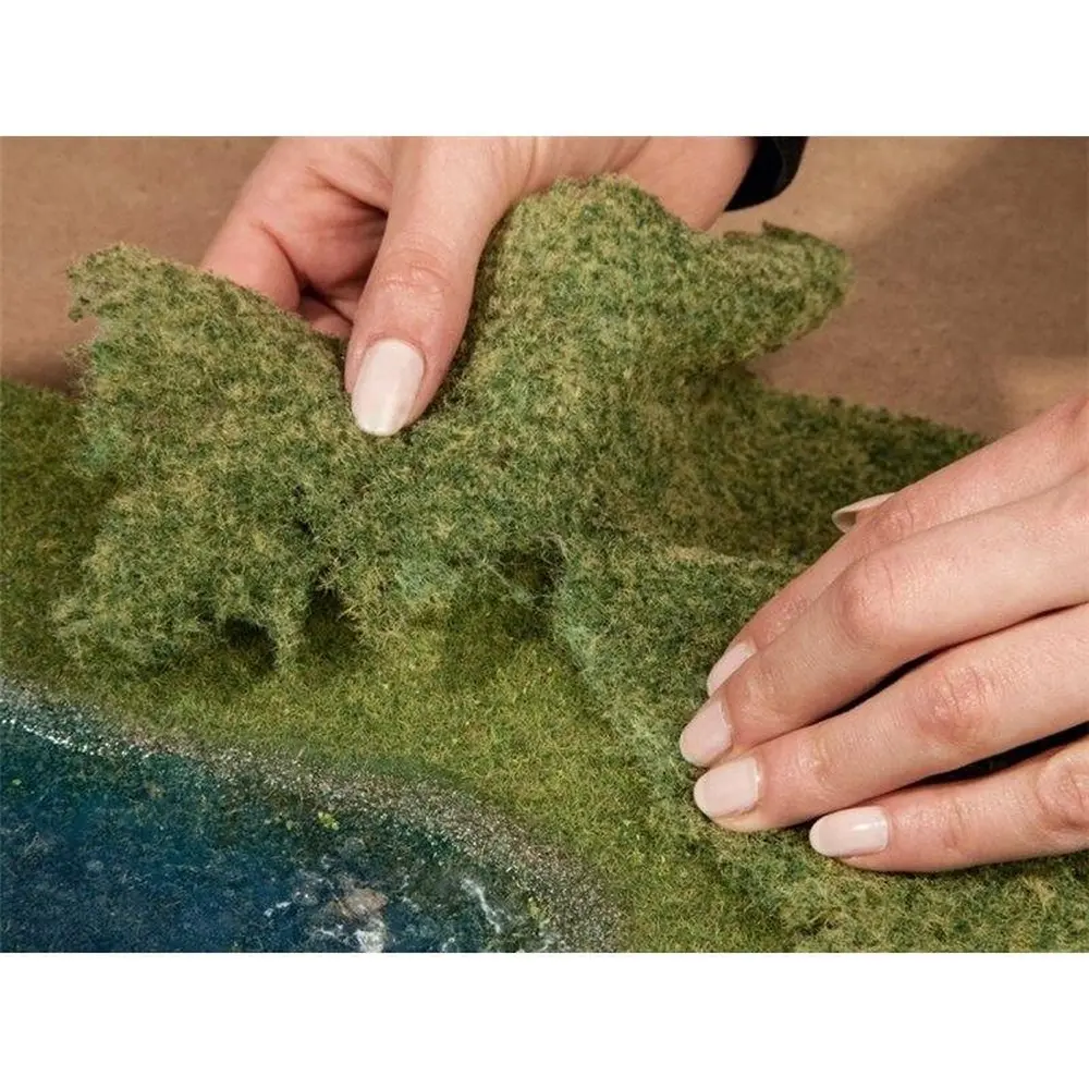 Tapis d'herbe de prairie, foliage 200x230 mm NOCH 07290 - Toutes échelles - 3