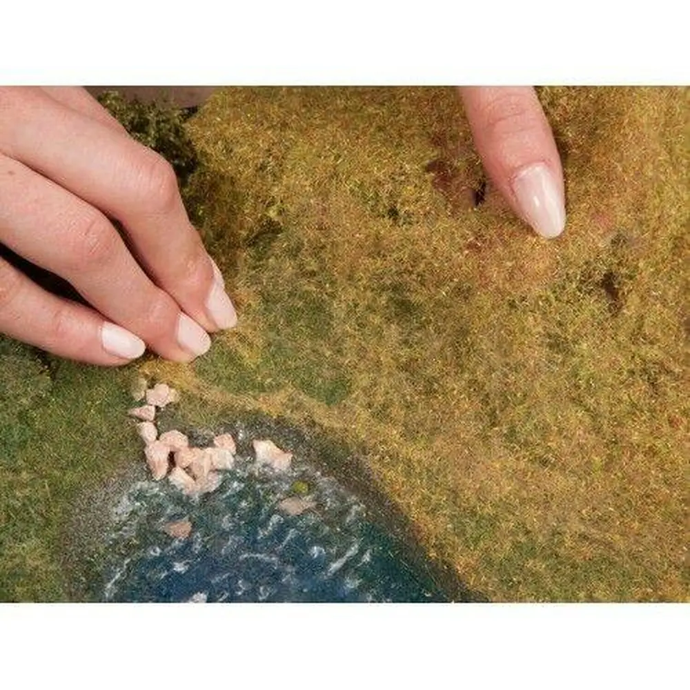 Tapis d'herbe de prairie, foliage 200x230 mm NOCH 07290 - Toutes échelles - 4