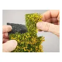 Feuille/tapis herbe 120 x 180 mm vert olive NOCH 07251 - HO 1/87 - Détaillé - 2