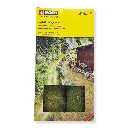 Lot de 2 Tapis "prairie luxuriante" NATUR+ NOCH 07470 - HO 1/87 - 250 x 250 mm - 5