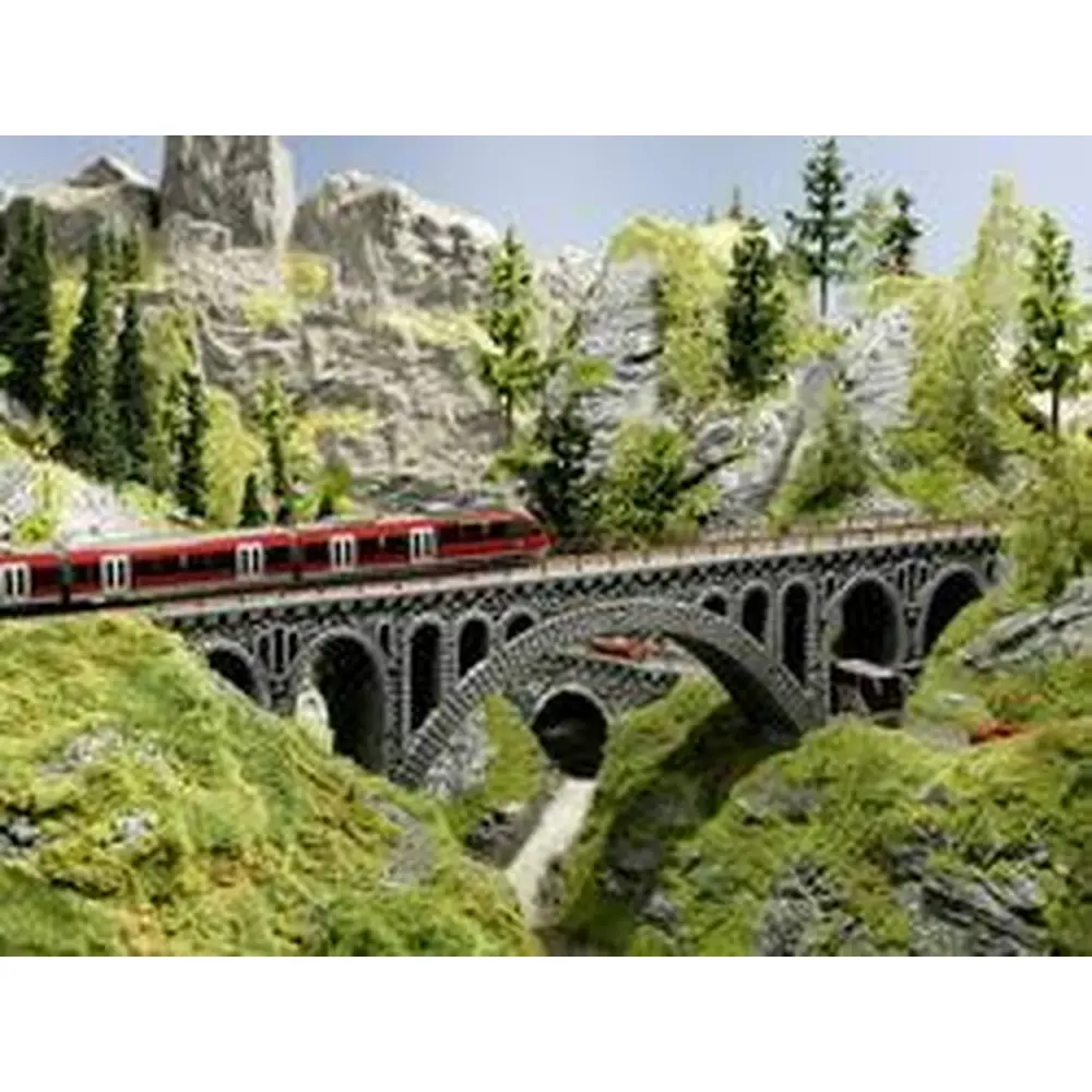 Flocage structuré 15g vert foncé 5mm NOCH 07343 - Multi-échelle - 2