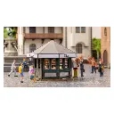 Kiosque NOCH 14320 - LaserCut - HO 1/87 - 54x54x42mm - 2