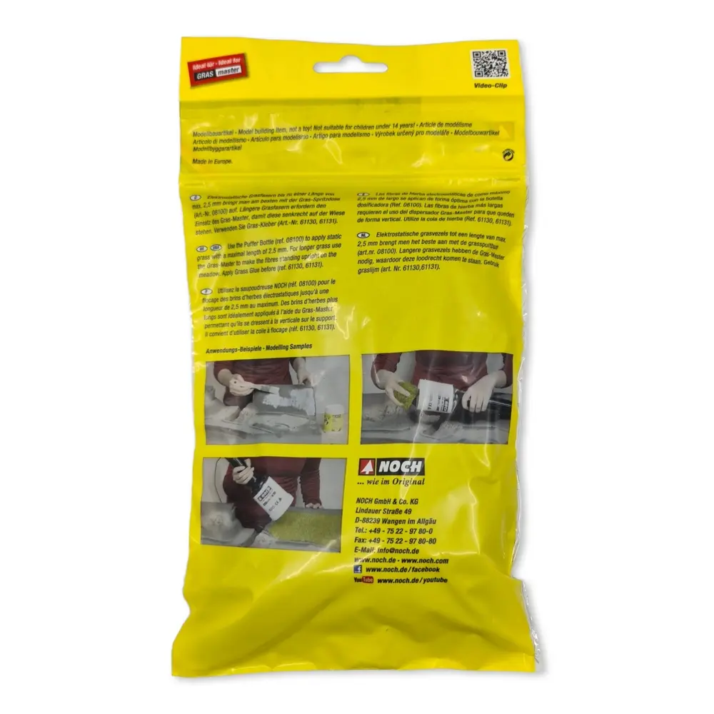 Sachet Herbe "sauvage" 50g 9mm NOCH 07118 - Toutes échelles - 2