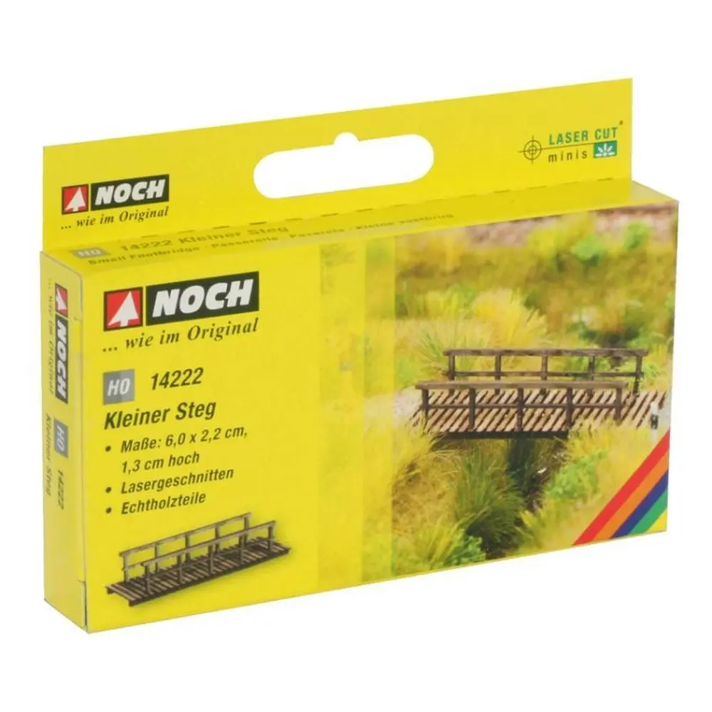 Une passerelle NOCH 14222 - HO 1/87 - 60x22x13 mm - 3