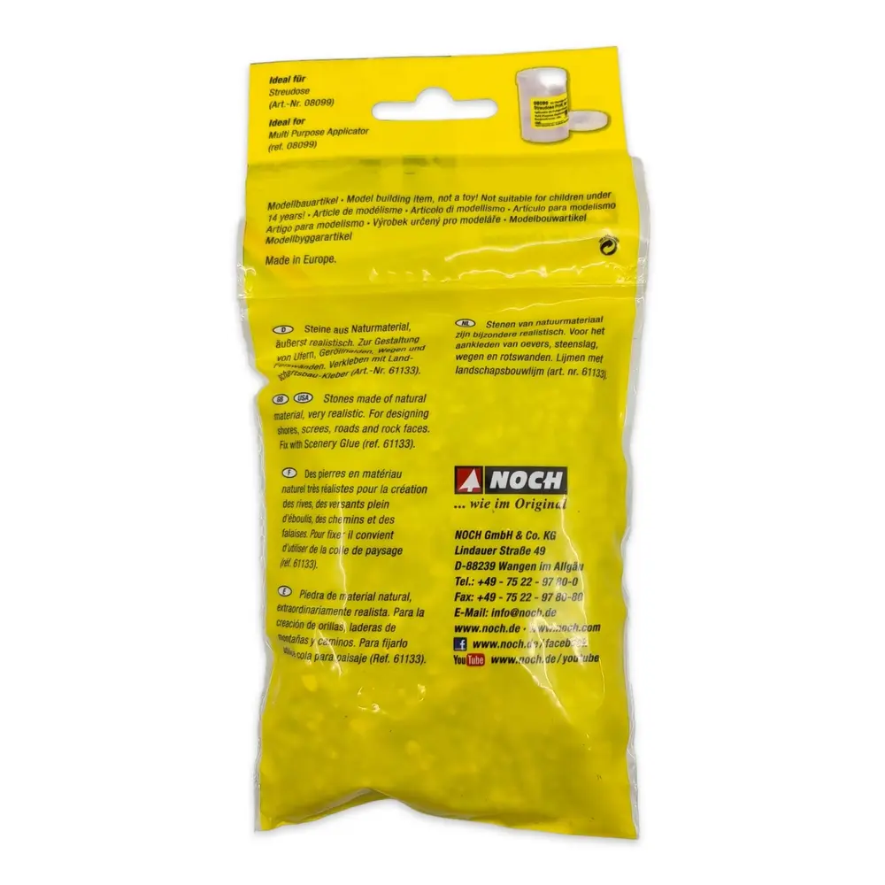 Sachet d'éboulis moyen Noch 09214 - Toutes échelles - 250 g - 3