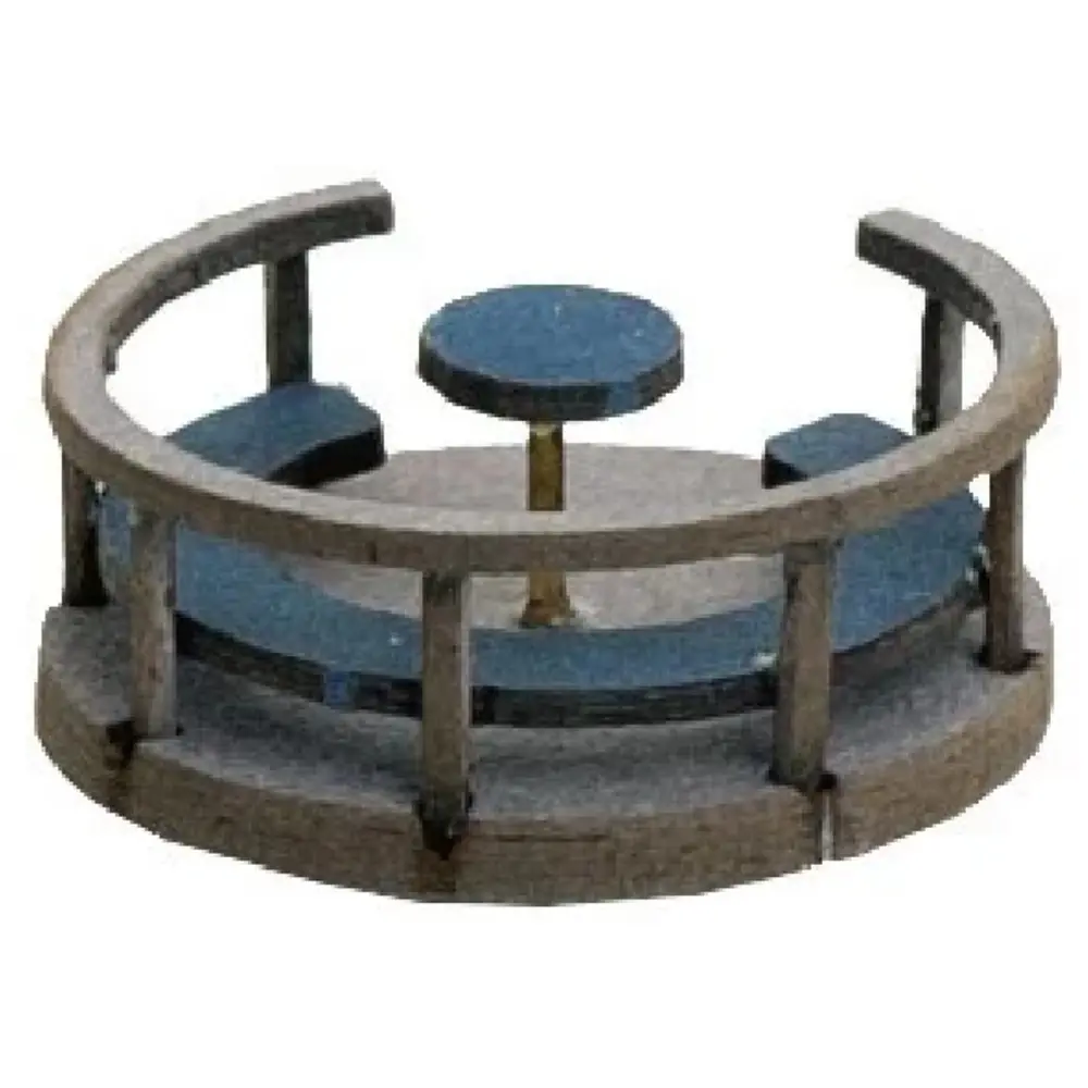 Lot d'équipements de terrain de jeux miniature - Noch 14368 - HO 1/87 - 4