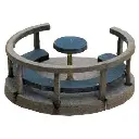 Lot d'équipements de terrain de jeux miniature - Noch 14368 - HO 1/87 - 4