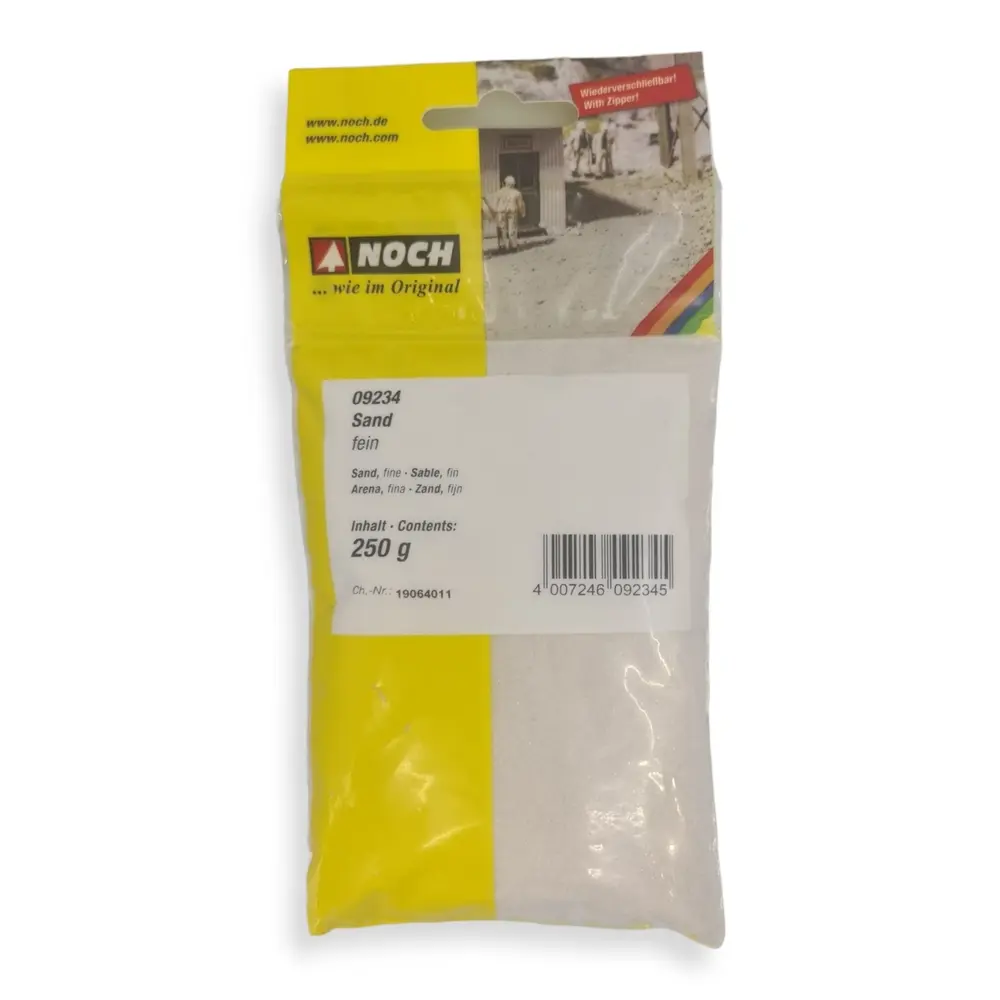 Sable fin - Blanc - NOCH 09234 - Échelle universelle - 250 g - 2