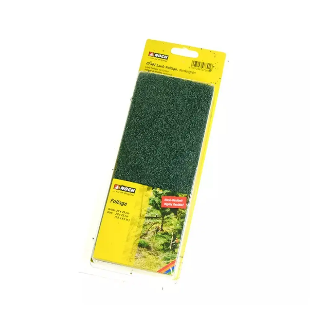 Feuillage Vert foncé - Noch 07301 - 23x20 cm - Toutes échelles - 2