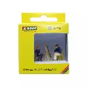 Peintre et son modèle - HO 1/87 - NOCH 10415 - 2