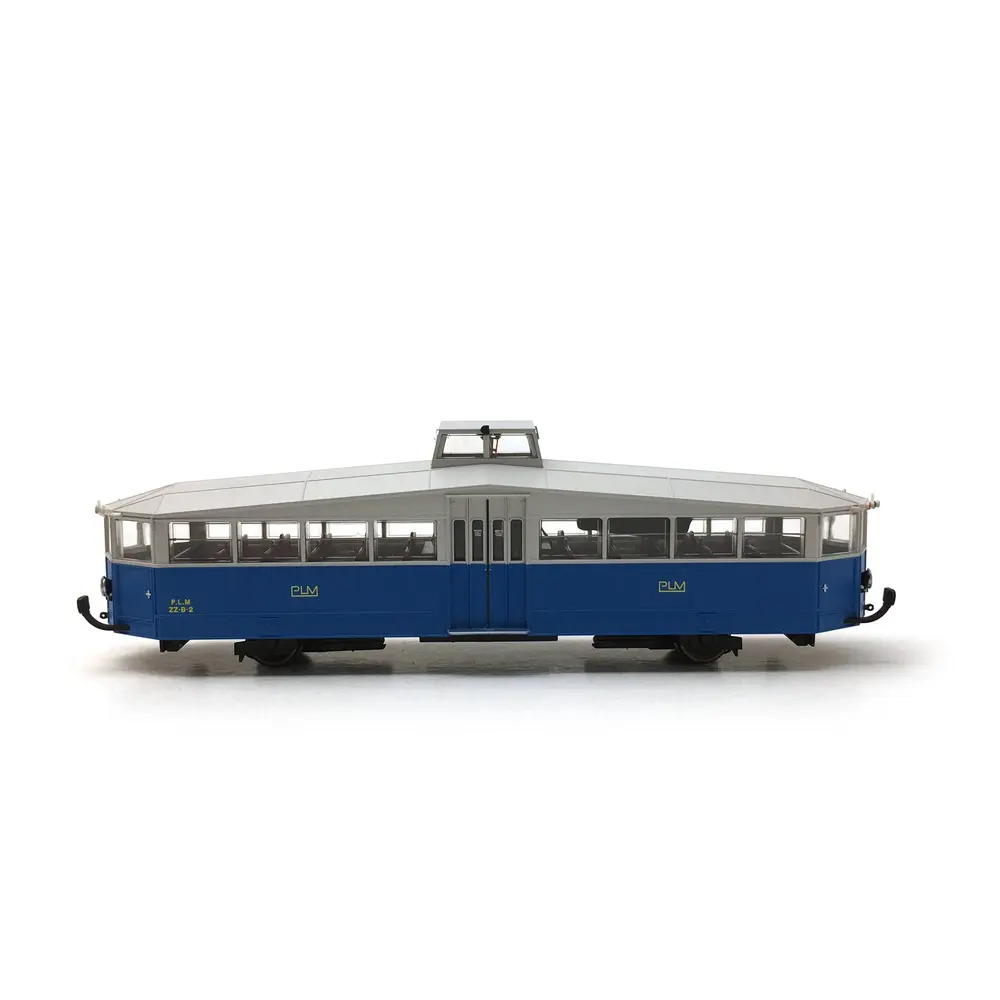 Autorail diesel ZZC B2 livrée bleu PLM - 2