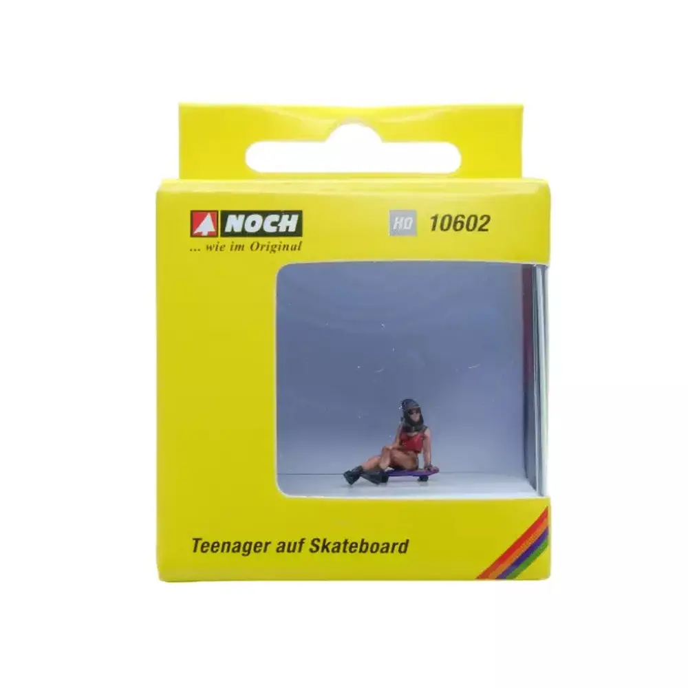 Adolescente sur un skateboard - HO 1/87 - NOCH 10602 - 2