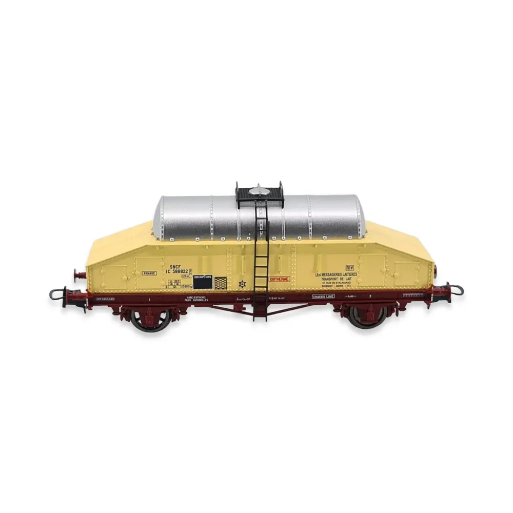 Wagon laitier "beurre frais" Novateur modèles 50005 - HO 1/87 - SNCF - EP III - 2