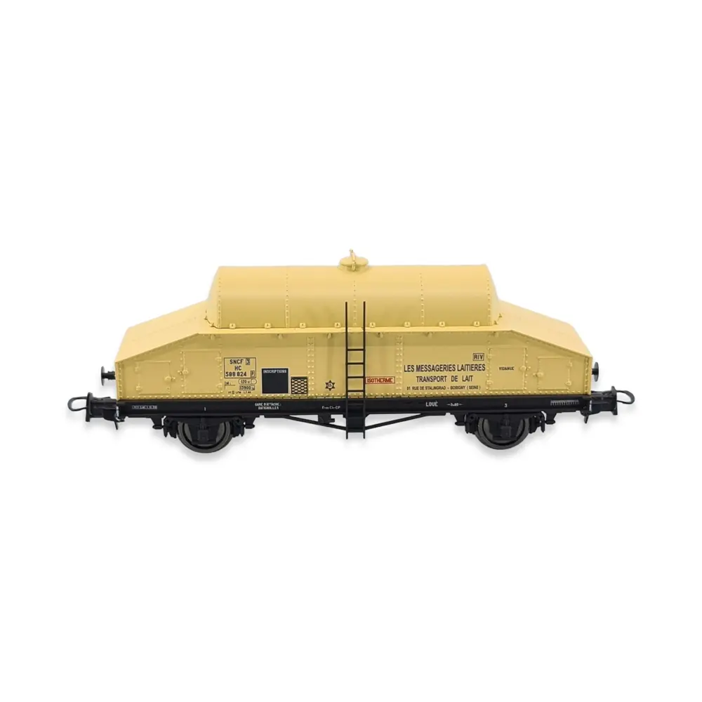 Wagon laitier "beurre frais" Novateur modèles 50006 - HO 1/87 - SNCF - EP III - 2