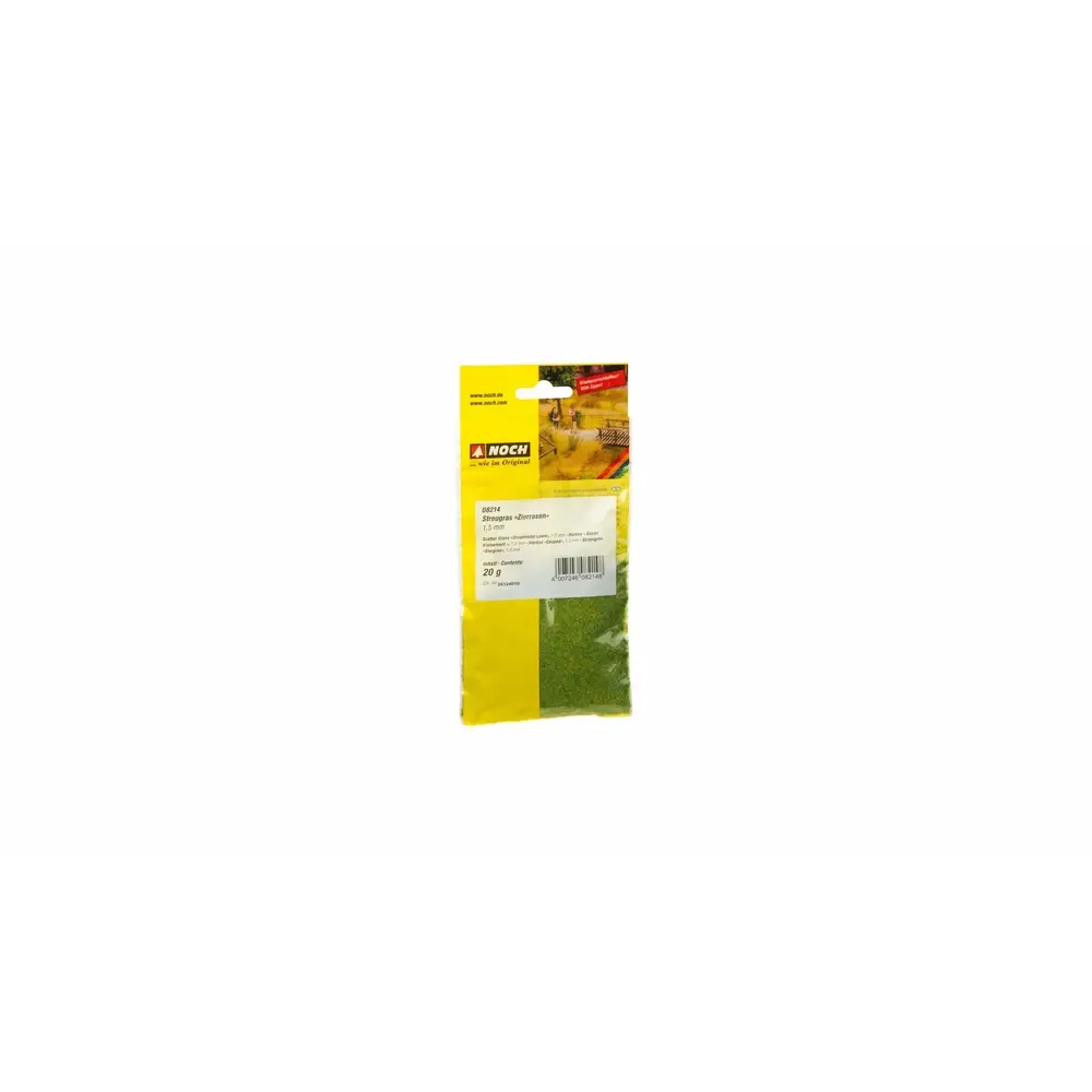 Flocage herbe gazon 20g 1,5mm - Noch 08214 - Échelle universelle - 2
