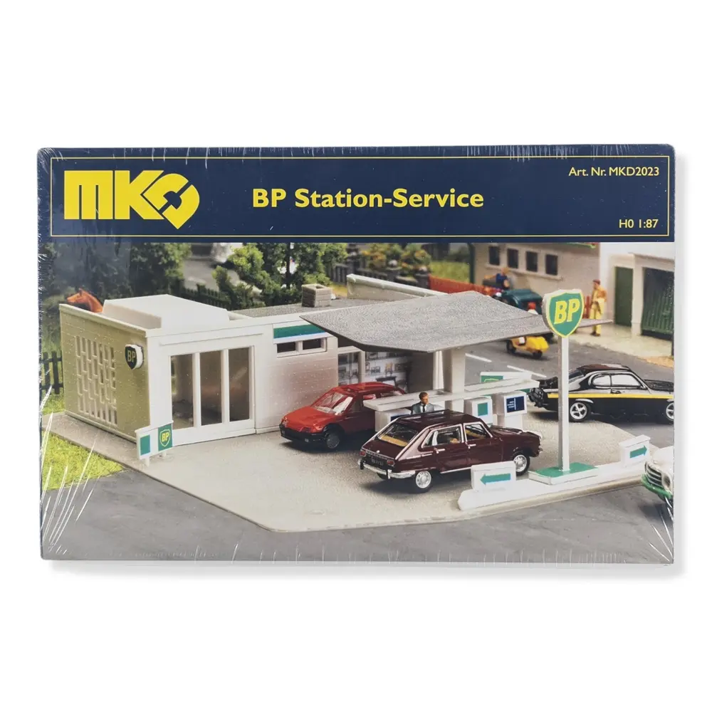 Une Station Service BP, Boutique et garage MKD 2023 - HO 1/87 - 4