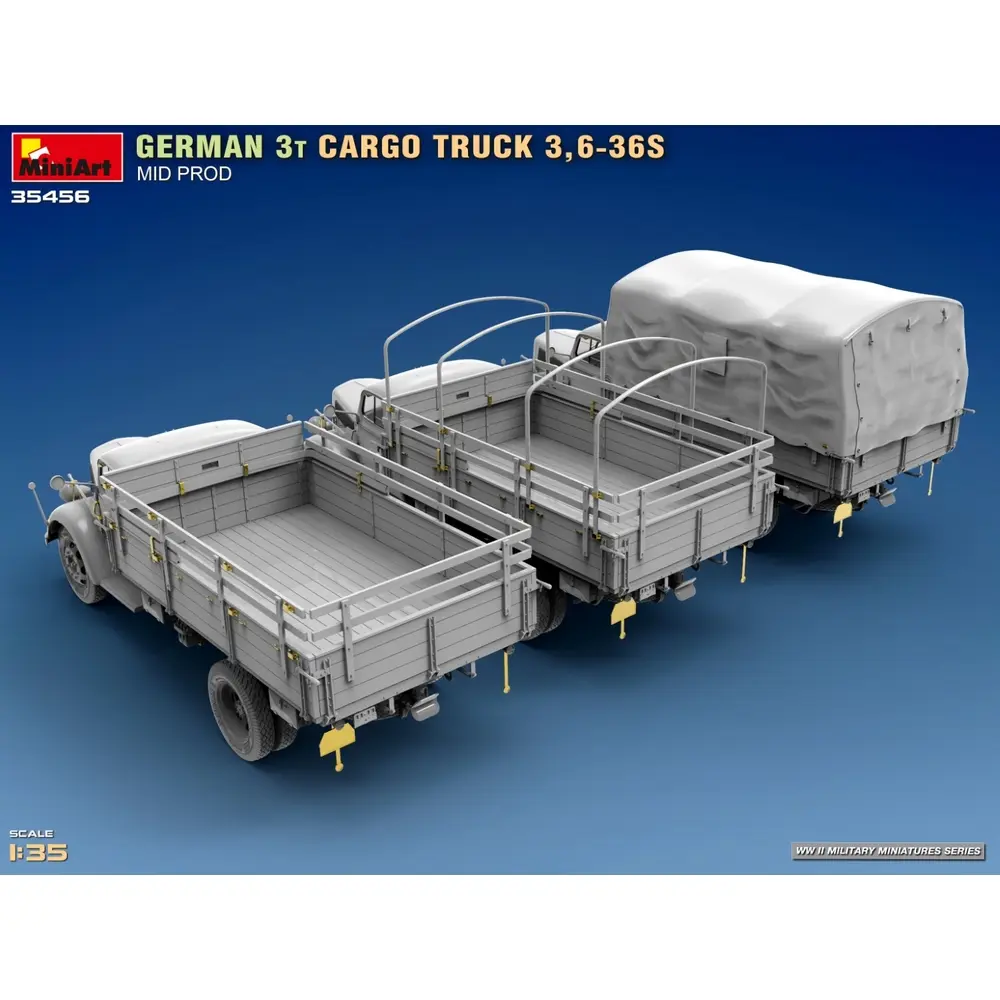 Camion de transport Allemand - Miniart 550035456 - 1/35 - 3