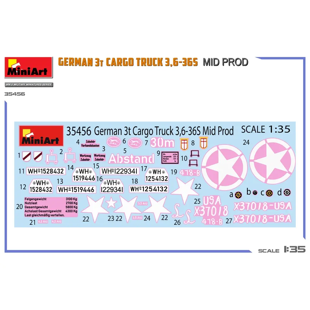 Camion de transport Allemand - Miniart 550035456 - 1/35 - 4