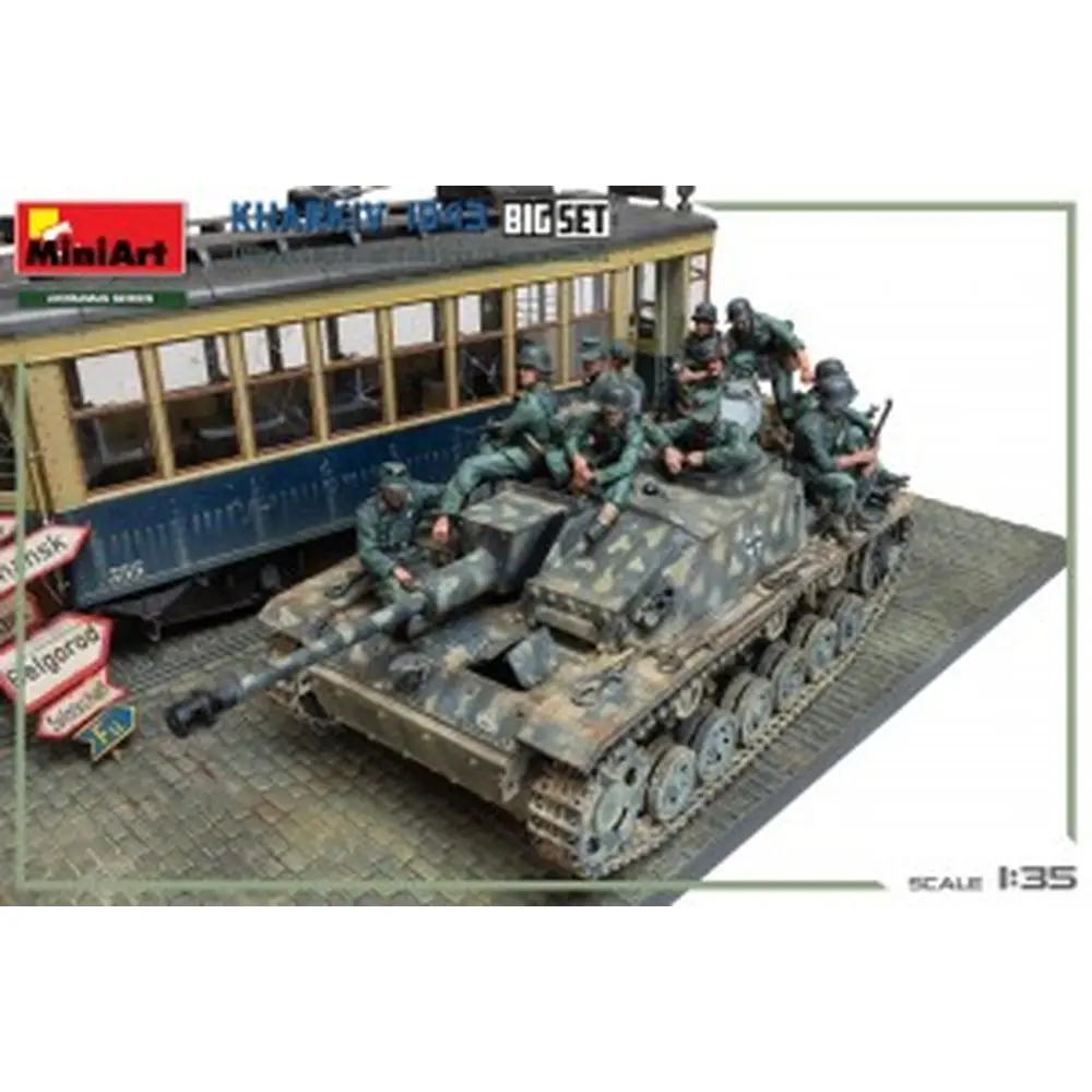 Kharkiv 1943 avec équipage - Miniart 550036067 - 1/35 - 3