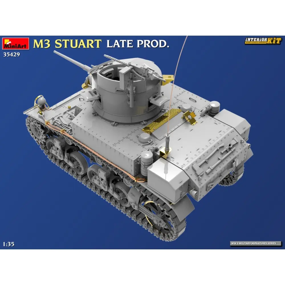 M3 Stuart - MINIART 550035429 - 1/35 - 7