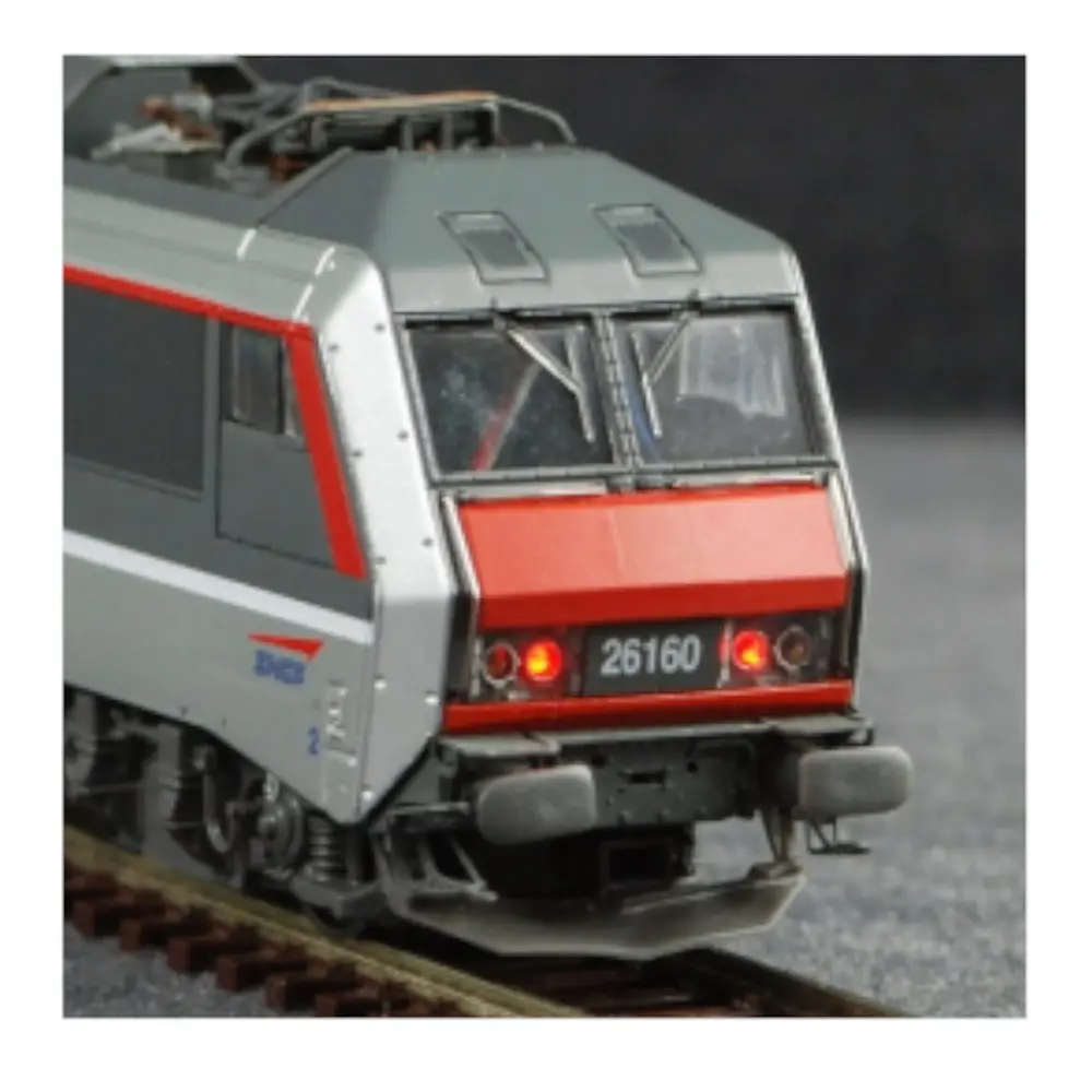 Kit éclairage LED - Distrimodel MPEL109K - pour locomotive Sybic Jouef & Rivarossi - 4