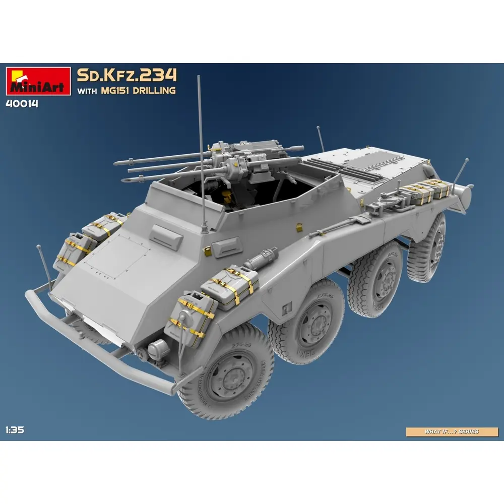 Sd.Kfz.234 avec MG151 - Miniart 40014 - 1/35 - 2