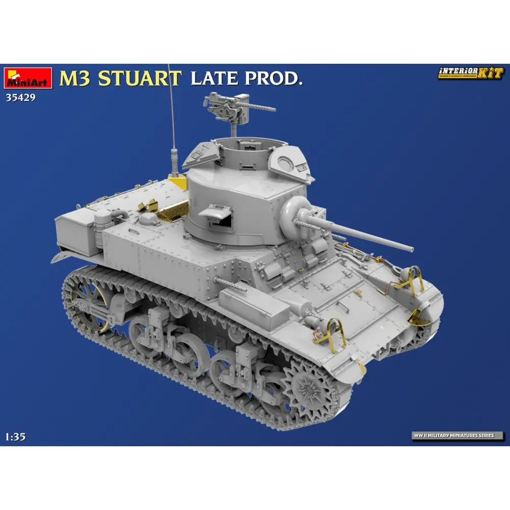 M3 Stuart - MINIART 550035429 - 1/35 - 6