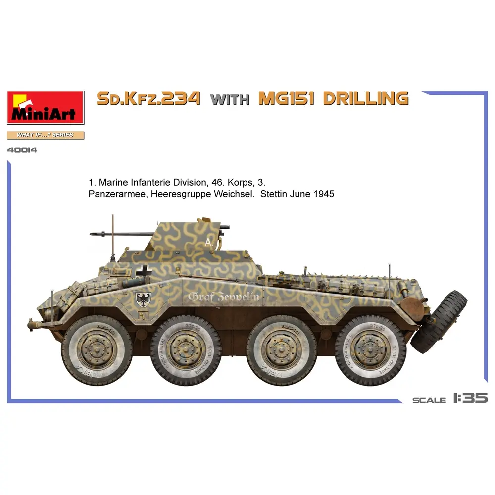 Sd.Kfz.234 avec MG151 - Miniart 40014 - 1/35 - 6