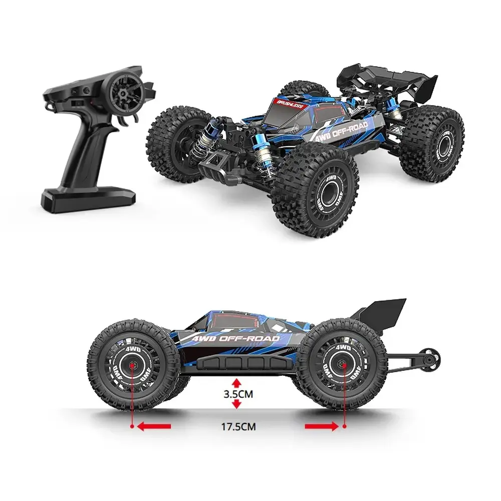 Buggy 4X4 Hyper Go Brushless 2S / 3S - MJX 16207 - 1/16 - 6