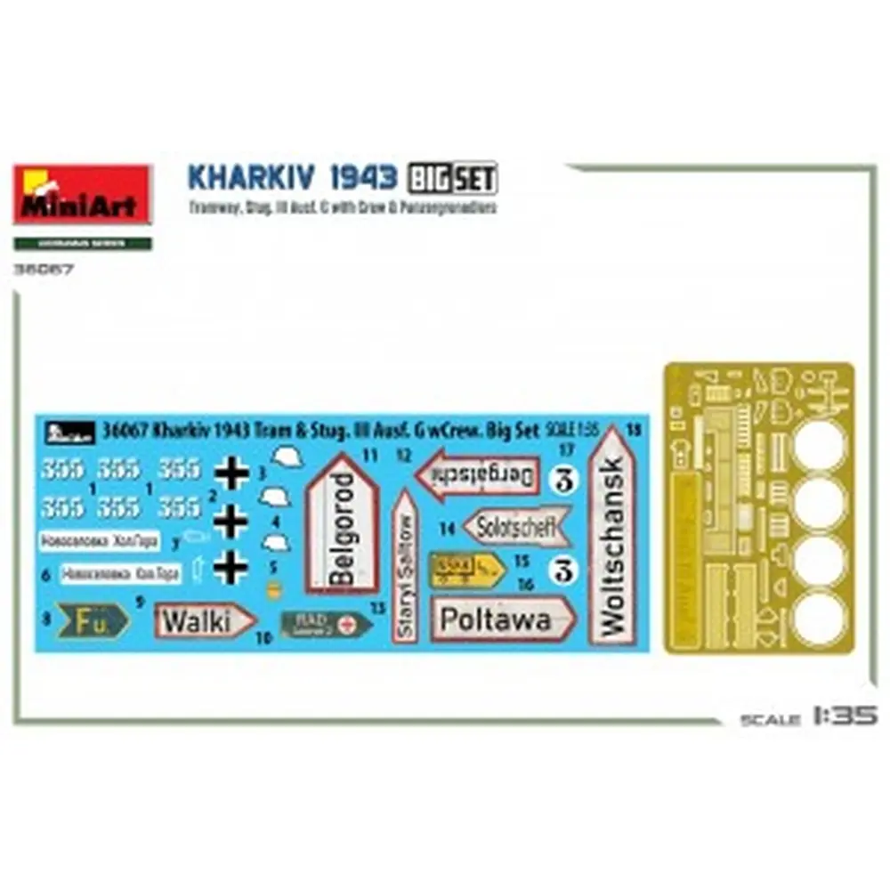 Kharkiv 1943 avec équipage - Miniart 550036067 - 1/35 - 2