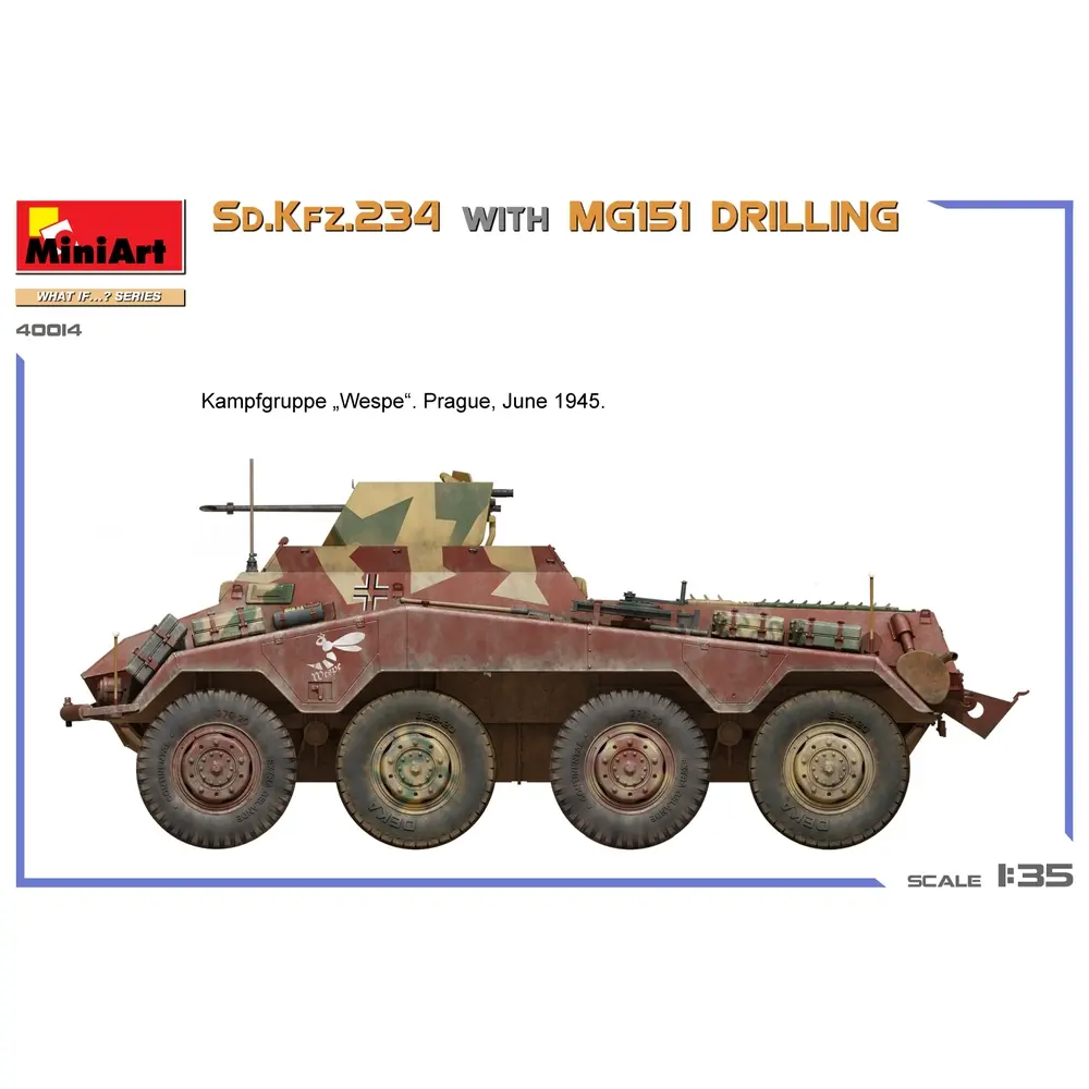 Sd.Kfz.234 avec MG151 - Miniart 40014 - 1/35 - 5
