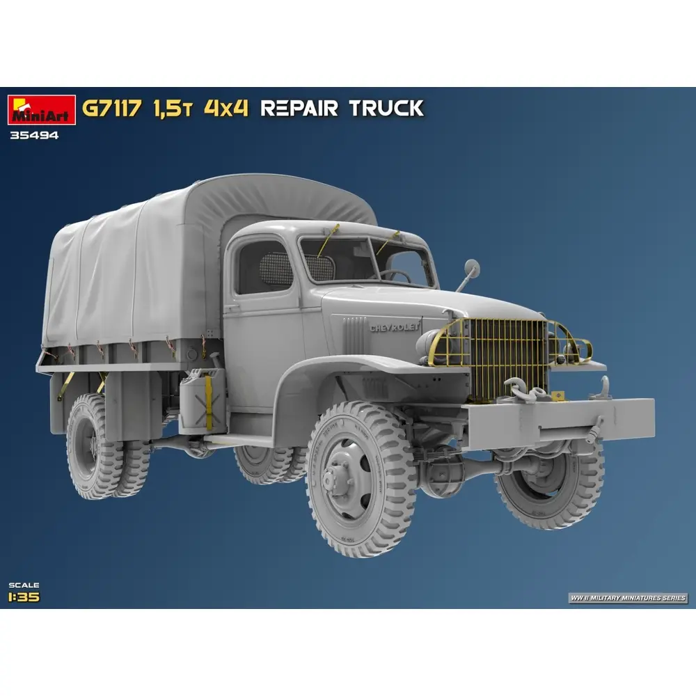 Camion atelier G7117 1.5t - MINIART 550035494 - 1/35 - 2