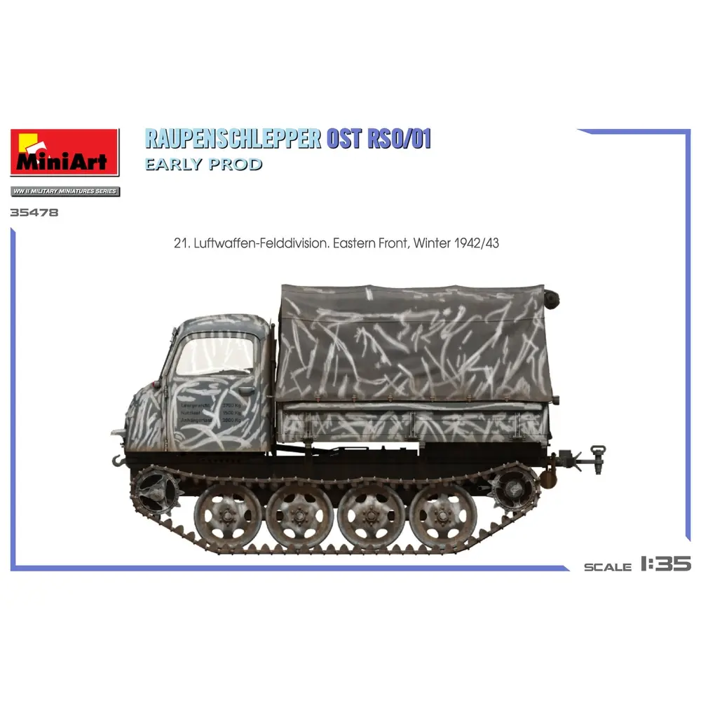 Raupenschlepper Ost RSO/01 - MINIART 550035478 - 1/35 - 5