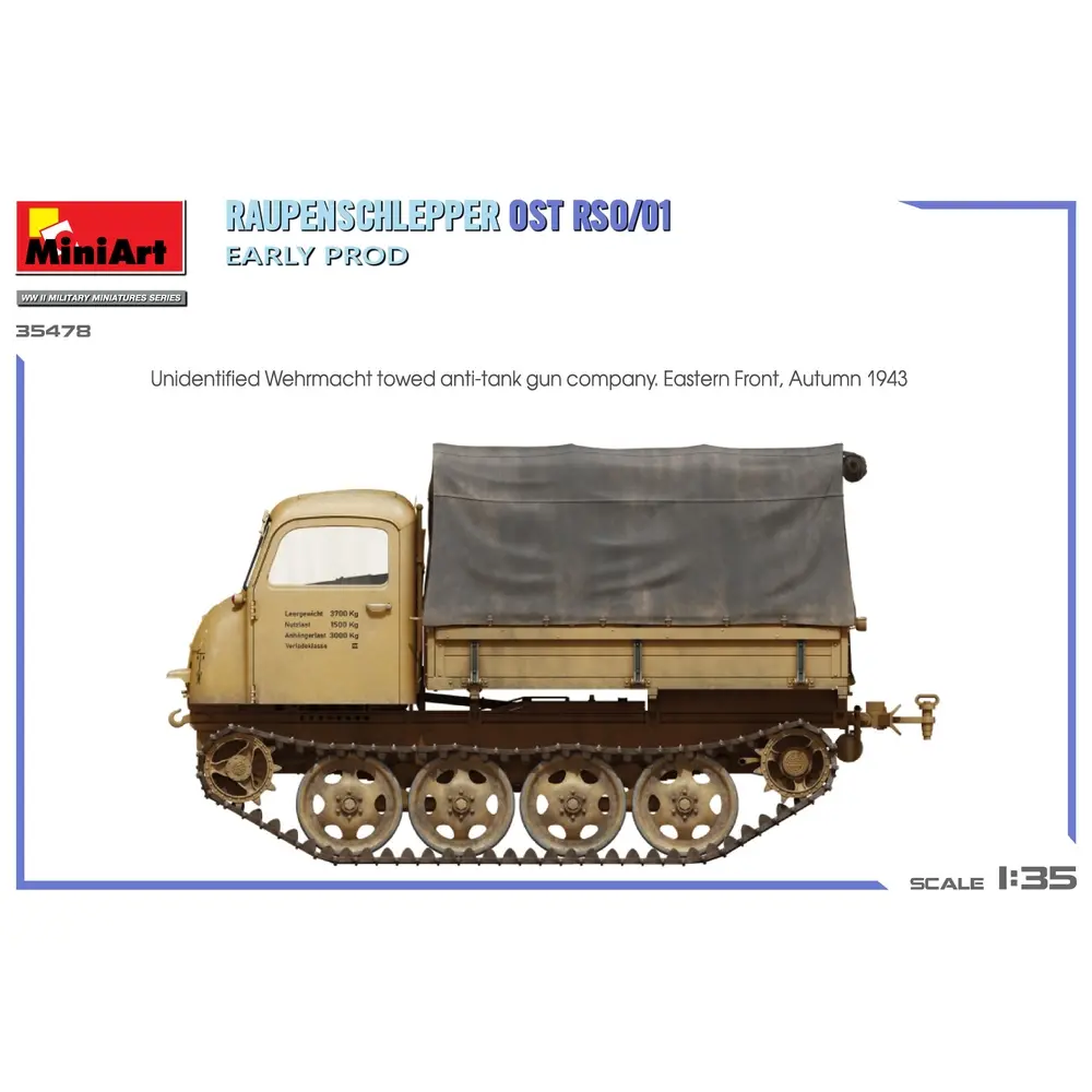 Raupenschlepper Ost RSO/01 - MINIART 550035478 - 1/35 - 2