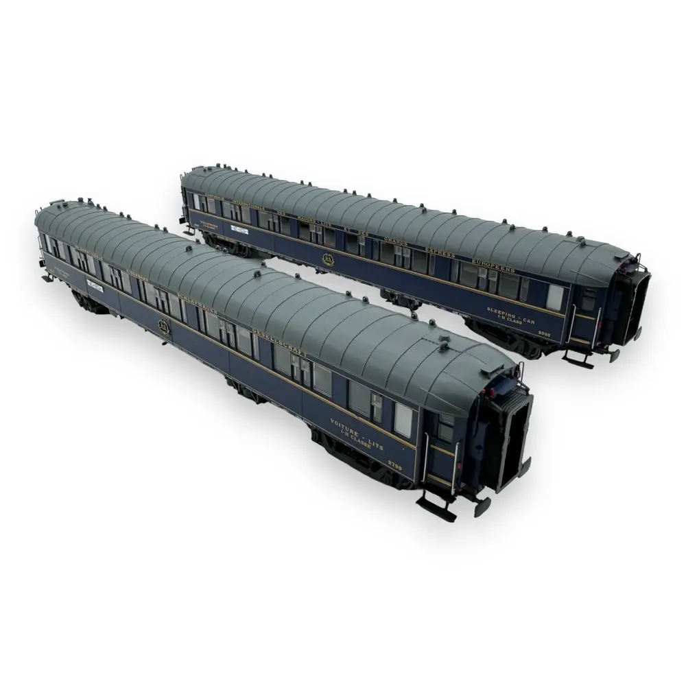Set de voitures voyageurs Nord Express - Models World 1001.1 - HO 1/87 - SNCF - EP II - 2
