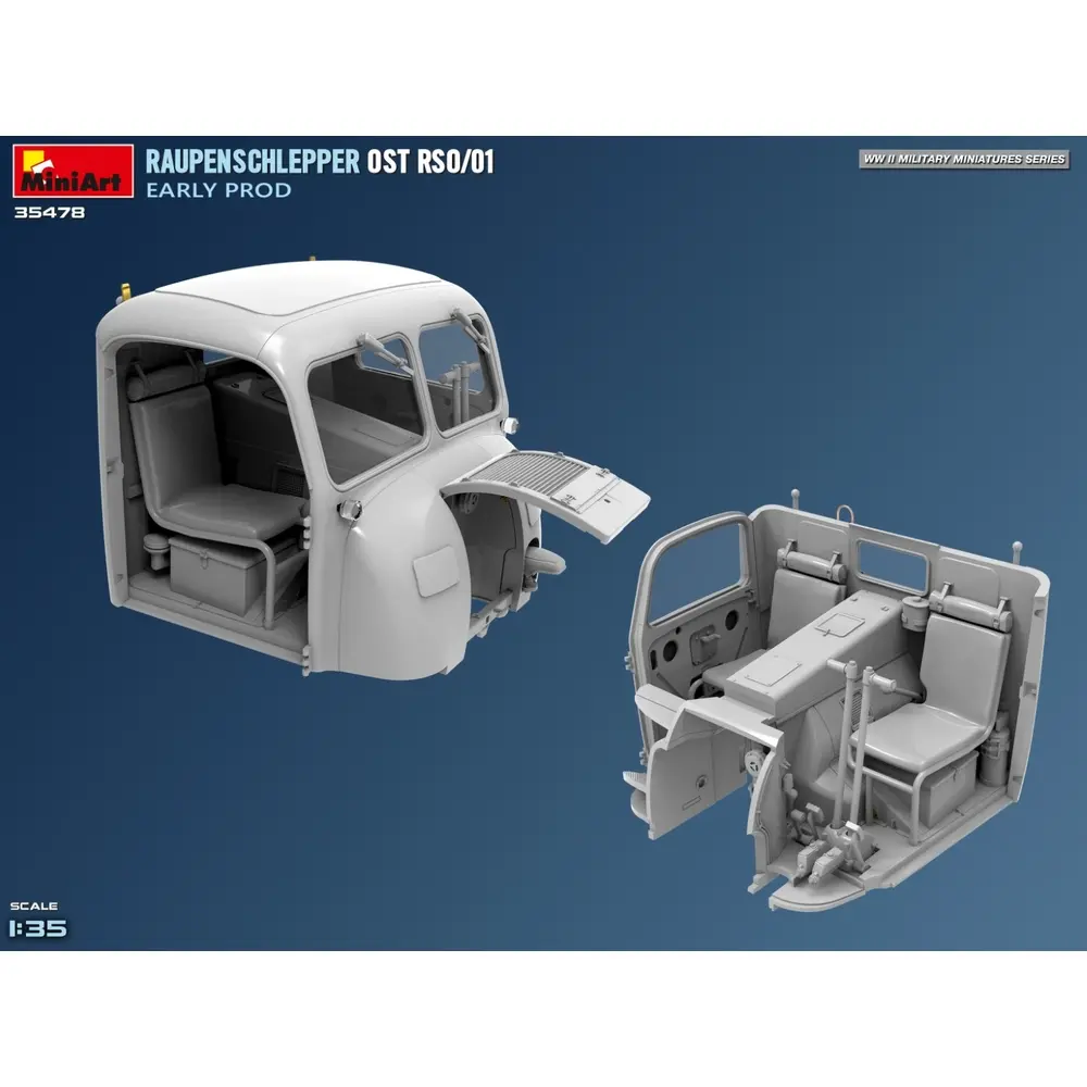 Raupenschlepper Ost RSO/01 - MINIART 550035478 - 1/35 - 7